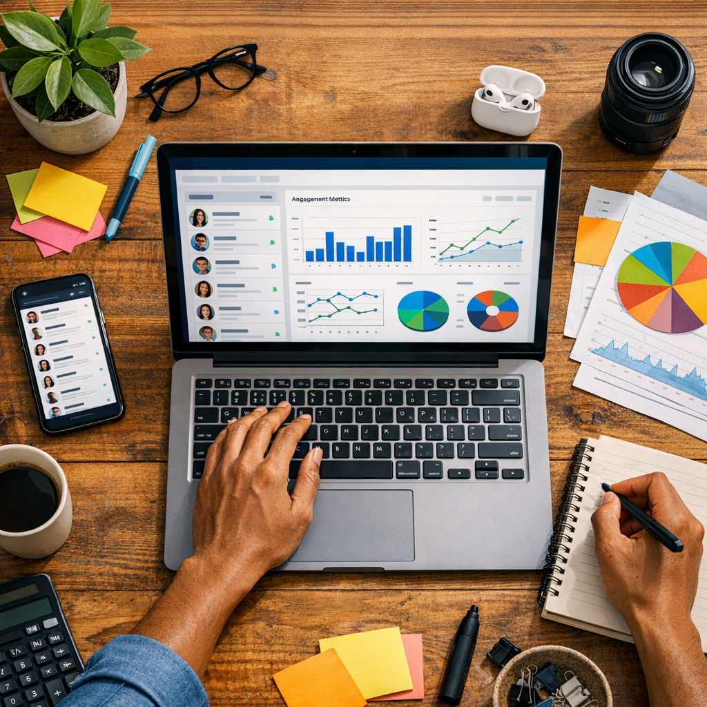 Apollo lead generation dashboard showcasing contact database and engagement metrics