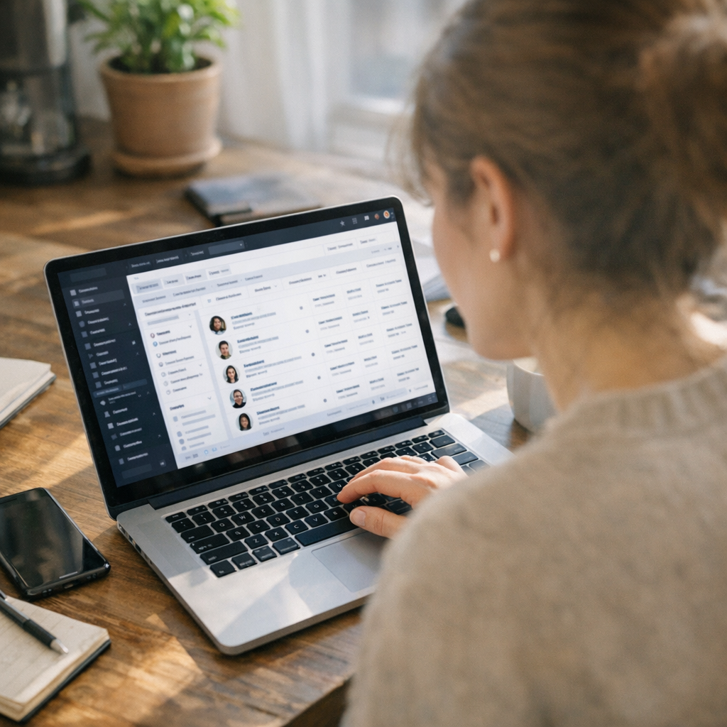 user exploring Apollo lead generation platform