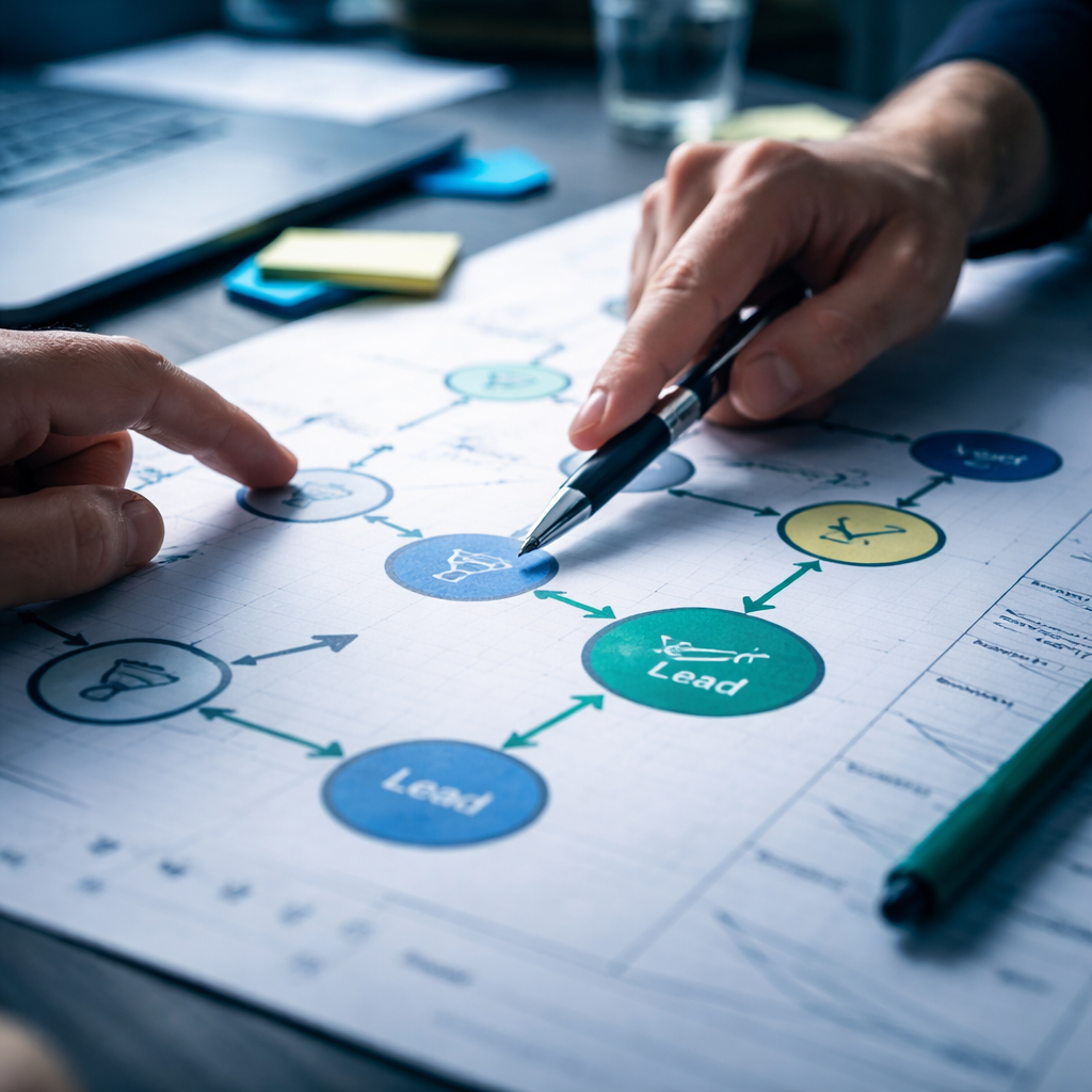 diagram showing Apollo Leads verification process